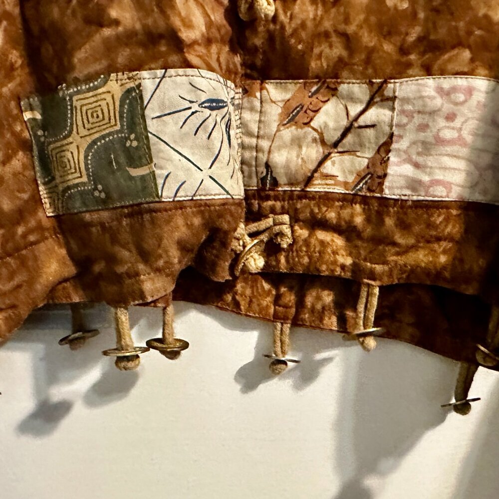 Nativewear Designs Patchwork Boho Cropped Jacket … - image 7